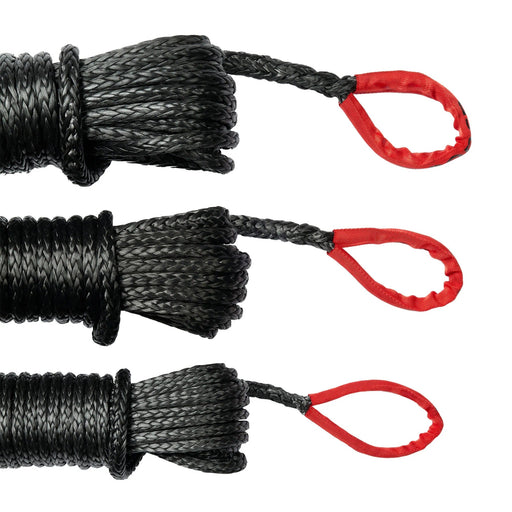 SABER OFFROAD SABERPRO 20M BLACK WINCH EXTENSION ROPE - 9500KG Saber Offroad
