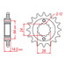 MTX 1372 Steel Front Sprocket #525 (10-MAV)