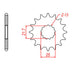 SPROCKET FRONT MTX 520 16T #525 10-156-16RC