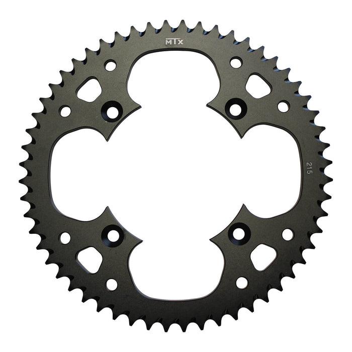 MTX 215 Zero Aluminium Rear Sprocket #420 - Black (11A-4GC-BLK)