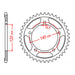 MTX 1792 Steel Rear Sprocket #525 (11-35F)