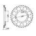 MTX 477 Steel Rear Sprocket #520 (11-185)