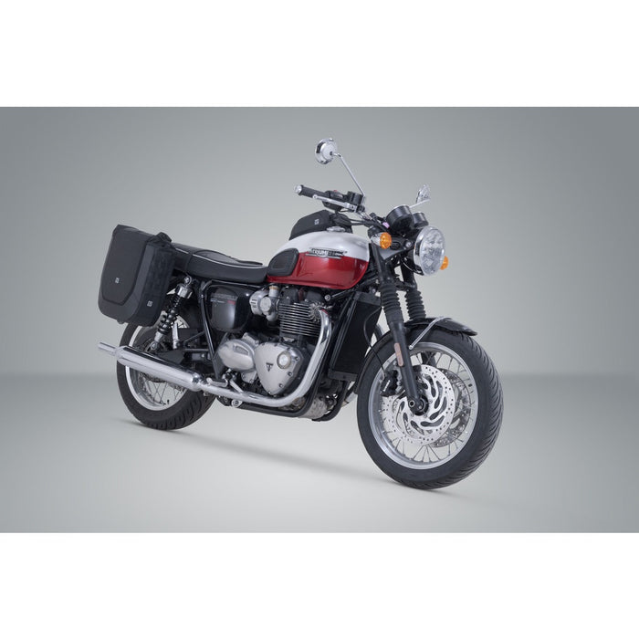 V-LOC Legend Gear side bag system for Triumph Bonneville T120 2026 Black