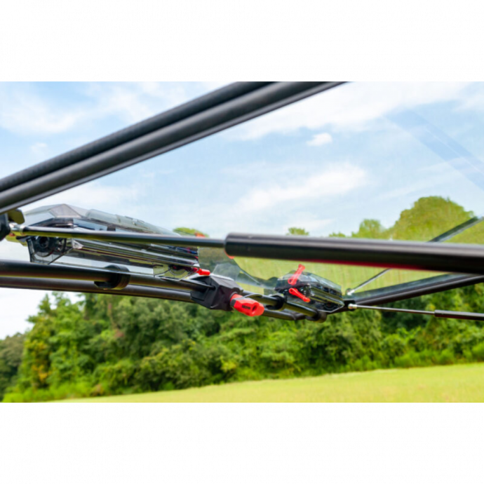 Flip-Up Vented Windshield For Can-Am Defender - Seizmik Aussie Powersports