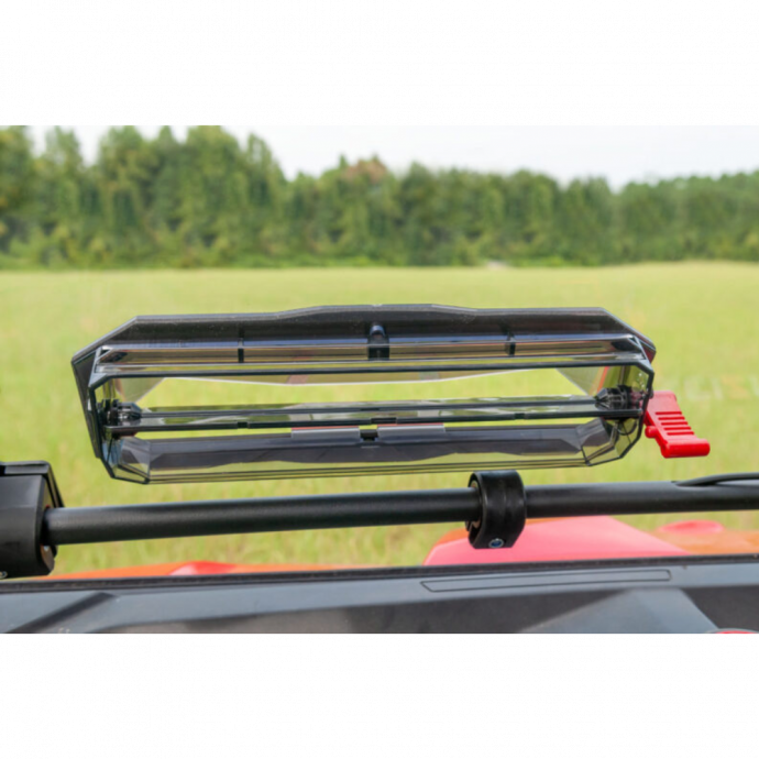 Flip-Up Vented Windshield For Can-Am Defender - Seizmik Aussie Powersports