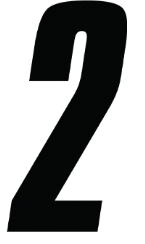 150MM Euro SX NO. 2 Black (10 Pkt) MCS