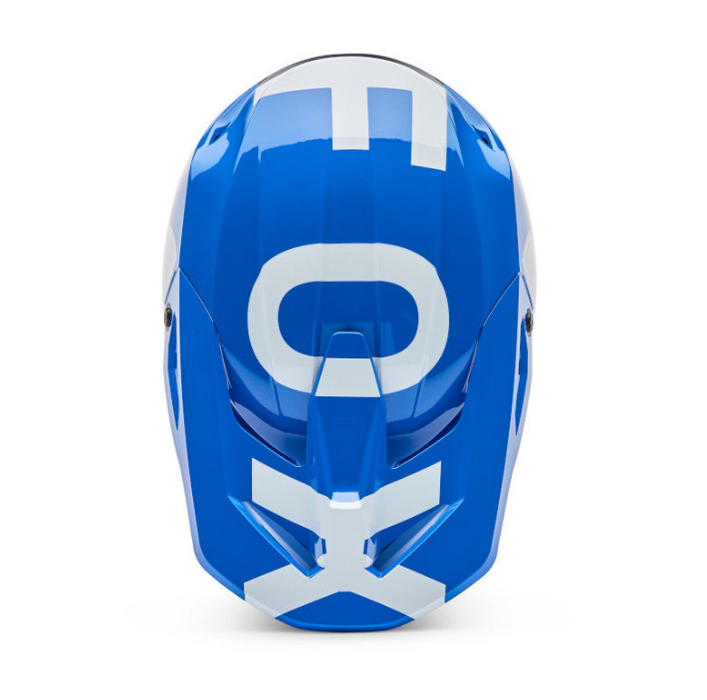 Fox Youth V1 Shield Helmet Blue Fox