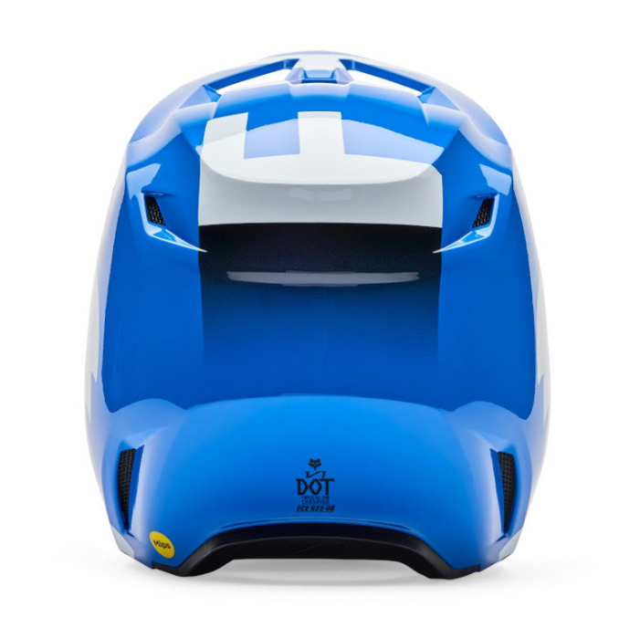 Fox Youth V1 Shield Helmet Blue Fox