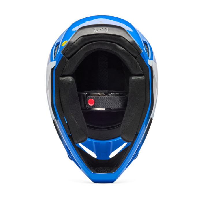 Fox Youth V1 Shield Helmet Blue Fox