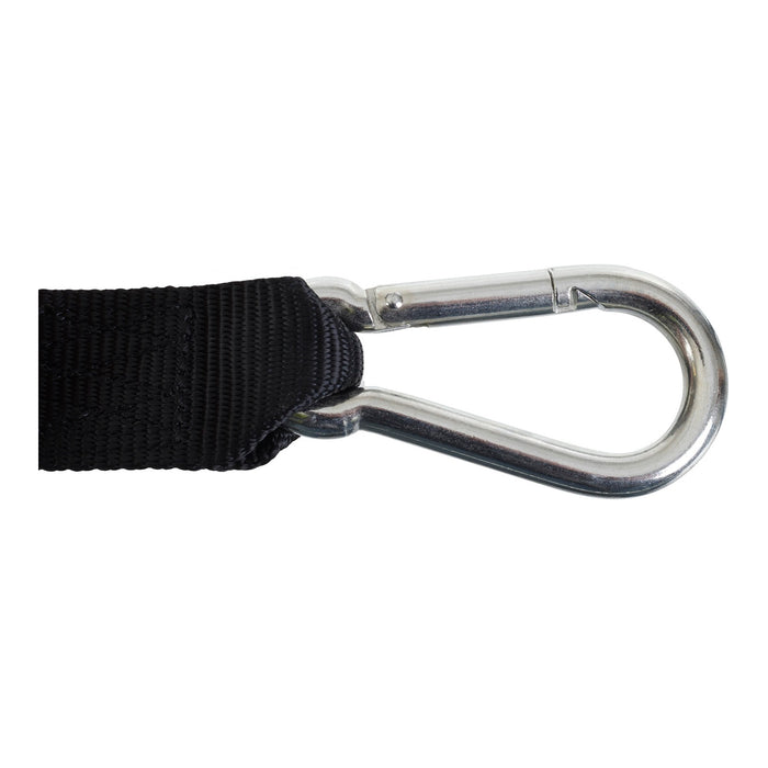 Whites Tie Downs 1 1/2in x 6ft - Black / Black