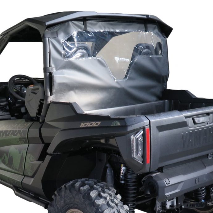 Clear Back Panel (PVC) For RMAX & X2/X4 (2021+) Aussie Powersports