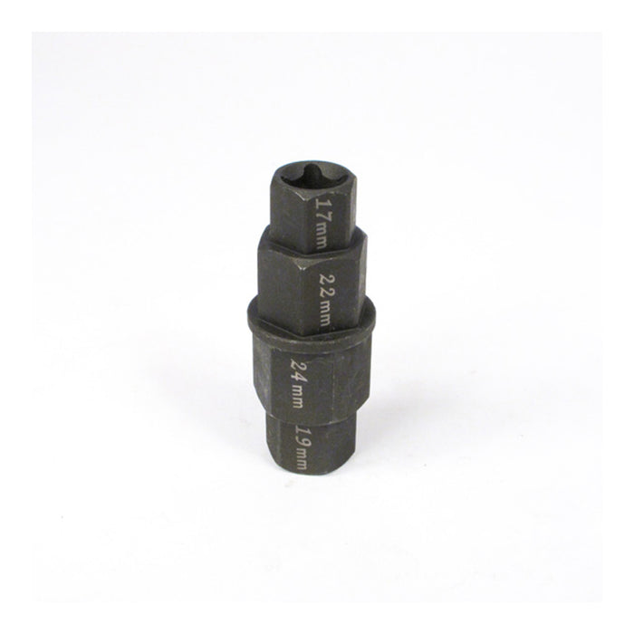 WHITES 4-IN-1 HEX AXLE TOOL 17 19 22 24mm CrMo