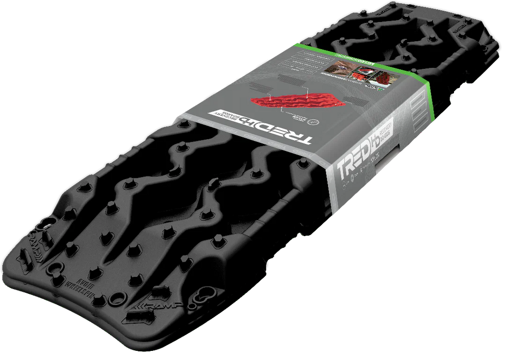 TRED HD RECOVERY BOARDS - BLACK Tred Outdoors