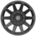 Alloy Wheel VALOR V02 Dual PCD (4/137 + 4/156) 15 X 7 Satin Black Aussie Powersports