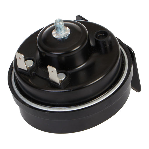 Whites Horn 12V Snail Horn (110dB/500Hz) 80mm Black