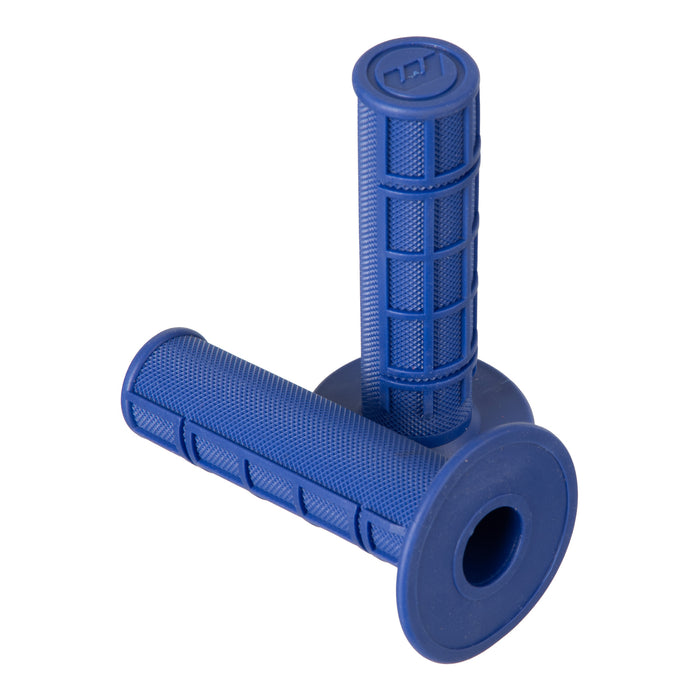 Whites MX Half Waffle Grips - Blue