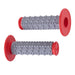 Whites MX Large Diamond Grip - Grey / Red