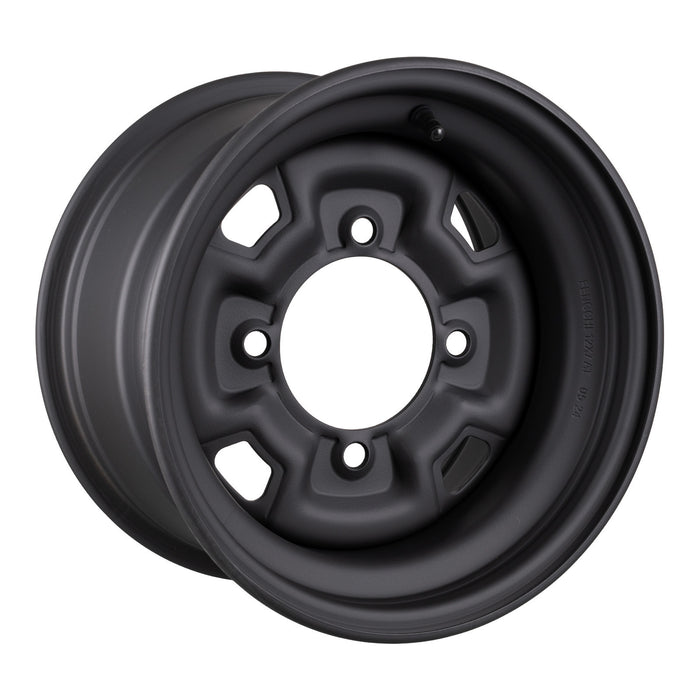 Whites ATV/UTV Steel Rim 12x7 Can-Am Front & Rear 4/137 +12.7 - Black