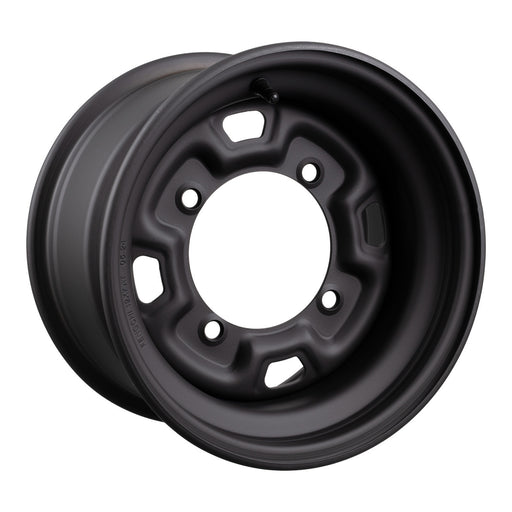 Whites ATV/UTV Steel Rim 12x7 Polaris Front & Rear 4/156 +12.7 - Black