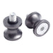 Whites Swingarm Bobbins - Black - 10mm x 1.5mm