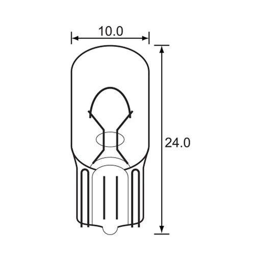 Wedge Type Bulb 12V 1.2W, 1.5W, 16W, 2W, 3W and 5W Link Products