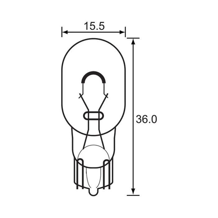 Wedge Type Bulb 12V 1.2W, 1.5W, 16W, 2W, 3W and 5W Link Products
