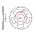 XAM Sprocket Kit Honda CTX200 12/50