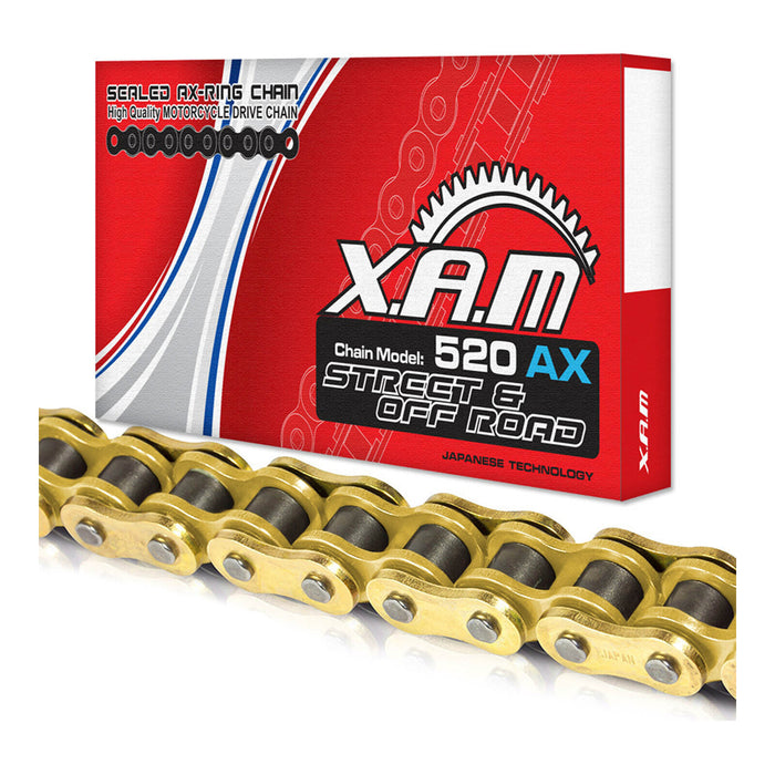 XAM Sprocket Kit Yamaha YZ125 '05-'09 / YZ250-F '01-'04 X-Ring Gold 13/48