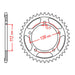 XAM Sprocket Kit Honda VTR1000 Firestorm X-Ring Gold 16/41