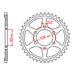 XAM Sprocket Kit Kawasaki ZX9R '98-'01 X-Ring 16/41