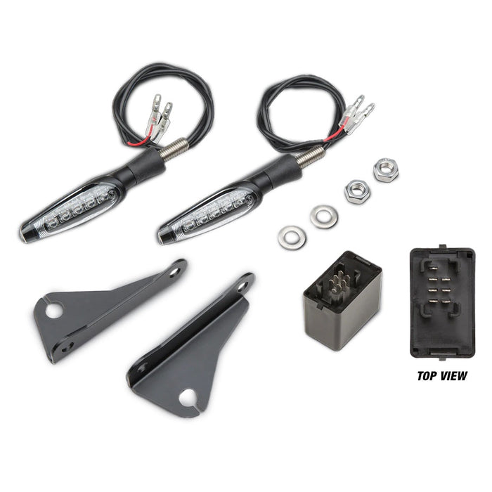 Yoshimura LED Rear Turn Signal Kit w/ 7 pin Relay Yoshimura