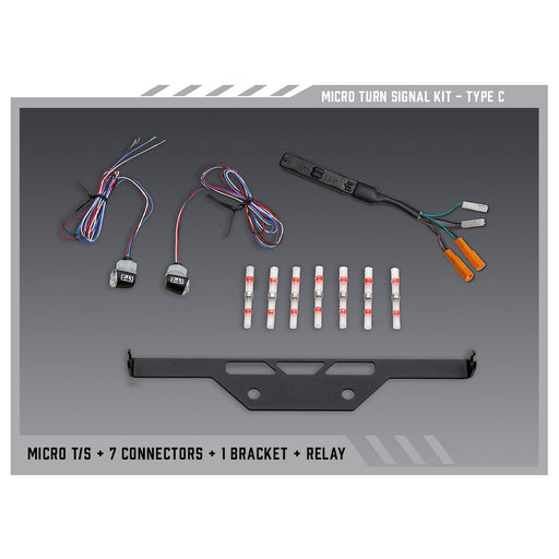 Yoshimura Type C Micro Signal Kit for V2 Fender Eliminators Yoshimura