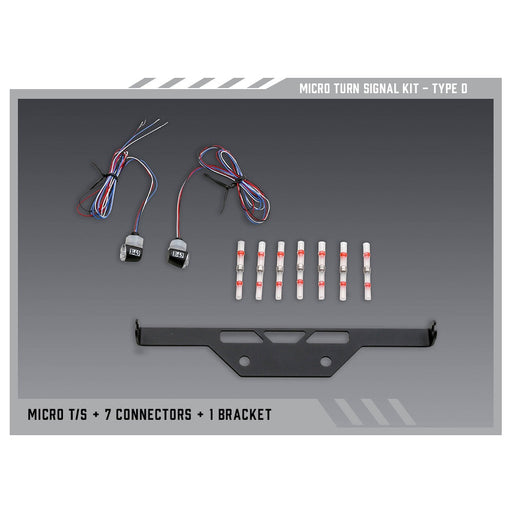 Yoshimura Type D Micro Signal Kit for V2 Fender Eliminators Yoshimura