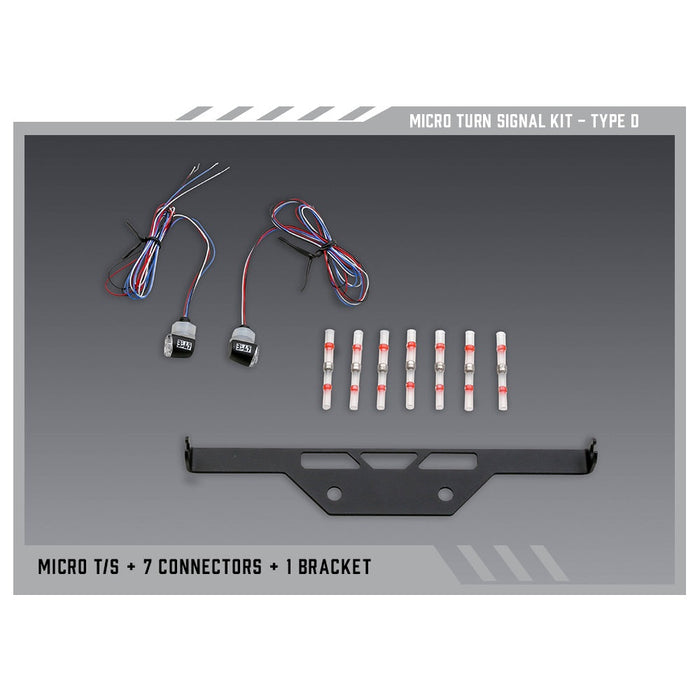 Yoshimura Type D Micro Signal Kit for V2 Fender Eliminators Yoshimura