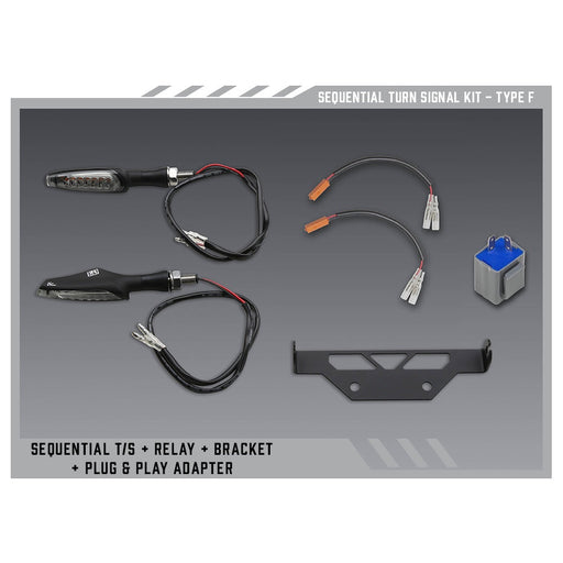 Yoshimura Type F Sequential Signal Kit for V2 Fender Eliminators Yoshimura