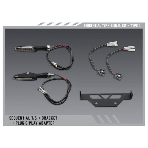 Yoshimura Type I Sequential Signal Kit for V2 Fender Eliminators Yoshimura