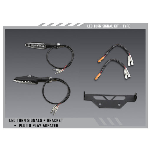 Yoshimura Type H Standard LED Signal Kit for V2 Fender Eliminators Yoshimura
