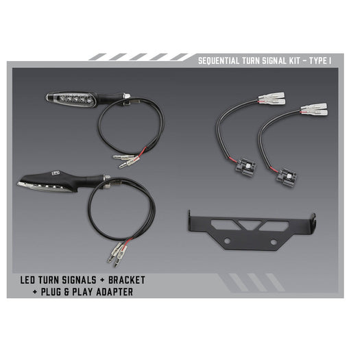 Yoshimura Type I Standard LED Signal Kit for V2 Fender Eliminators Yoshimura