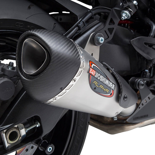 Yoshimura KATANA 2020 ALPHA Stainless Slip-On Exhaust, with Stainless Muffler Yoshimura