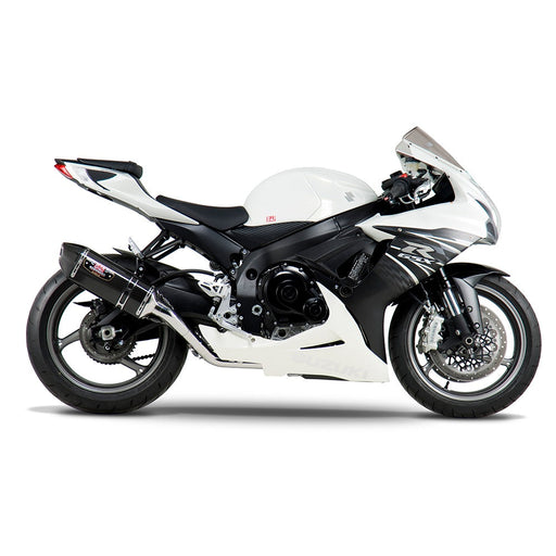 Yoshimura GSX-R600/750 11-24 Race R-77 Stainless Full Exhaust, w/ Carbon Fiber Muffler Yoshimura