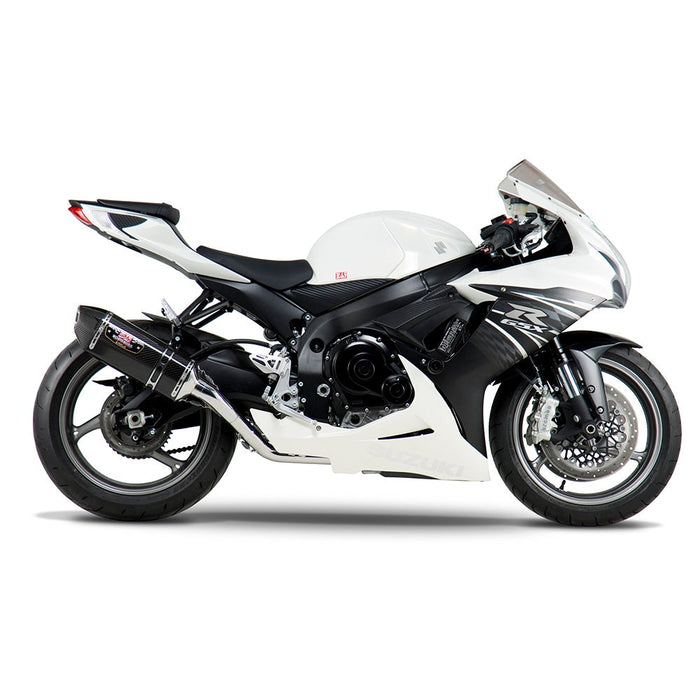 Yoshimura GSX-R600/750 11-24 Race R-77 Stainless Full Exhaust, w/ Carbon Fiber Muffler Yoshimura
