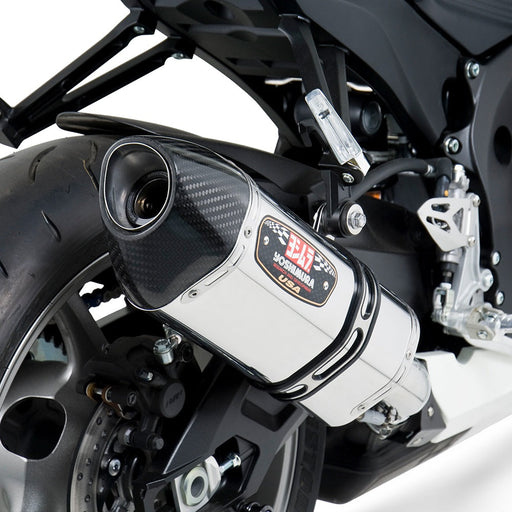 Yoshimura GSX-R600/750 11-23 R-77 Stainless Slip-On Exhaust, w/ Stainless Muffler Yoshimura