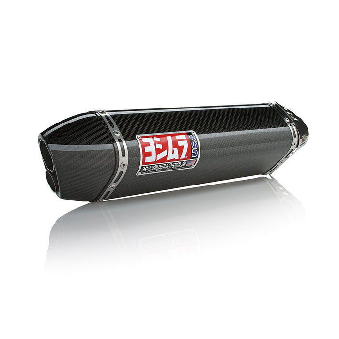 Yoshimura GSX-R600/750 11-24 TRC-D Stainless Slip-On Exhaust, w/ Carbon Fiber Muffler Yoshimura