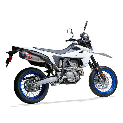 Yoshimura DR-Z4 S/SM 2025 Race RS-12 Stainless Full Exhaust, w/ Stainless Muffler Yoshimura