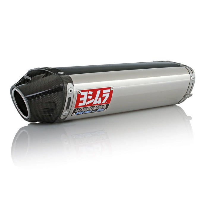 Yoshimura CBR600RR 09-12 RS-5 Stainless Slip-On Exhaust, w/ Stainless Muffler Yoshimura