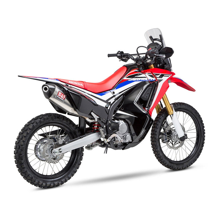 Yoshimura CRF250L/Rally 17-20 Race RS-4S Stainless Full Exhaust, w/ Stainless Muffler Yoshimura