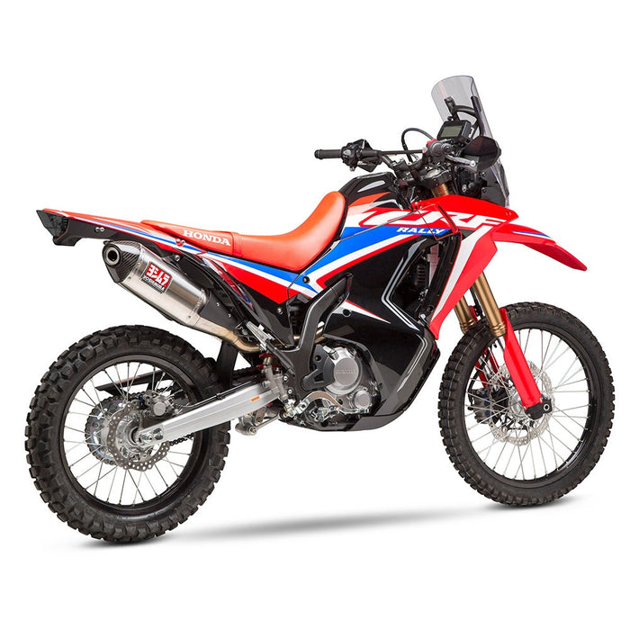 Yoshimura CRF300L/Rally 21-25 Race RS-4S Stainless Full Exhaust, w/ Stainless Muffler Yoshimura