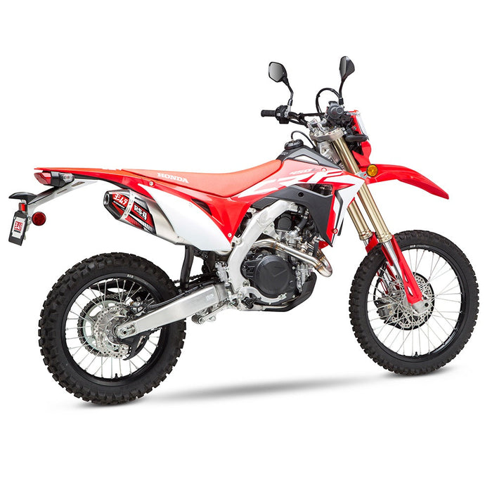 Yoshimura HONDA CRF450L/X 19-22 RACE RS-4 STAINLESS FULL SYSTEM W/ AL MUFFLER (International Models Only) Yoshimura
