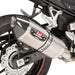 Yoshimura CBR500R 16-25 R-77 Stainless Slip-On Exhaust, w/ Stainless Muffler Yoshimura