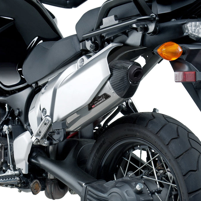Yoshimura SUPER TENERE 12-24 RS-4T Stainless Slip-On Exhaust, w/ Stainless Muffler Yoshimura